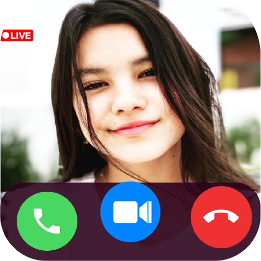 tv ana emilia 📱 video call &amp; chat 'Simulator' icon