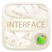 Interface GO Keyboard Theme أيقونة
