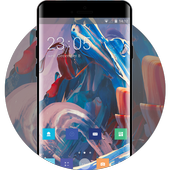 Theme for oneplus one colorful wallpaper icon