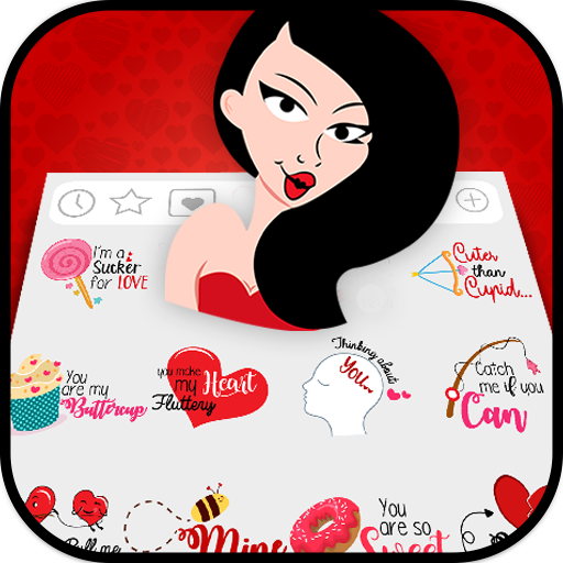 Pelekat Emoji Flirt With You icon