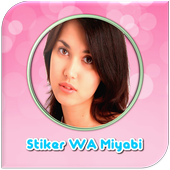 Stiker WA Miyabi icon