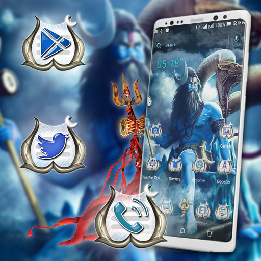 Angry Shiva Launcher Theme icon