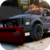 Driving Ford F350 Offroad Snow Simulator icon
