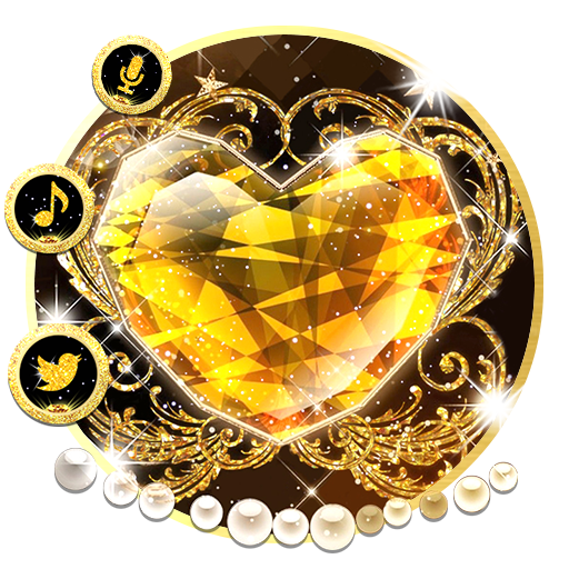 Glitter Heart Themes Live Wallpapers icon