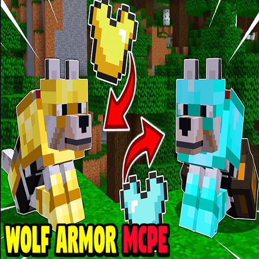 Wolf Armor Addon for Minecraft PE أيقونة