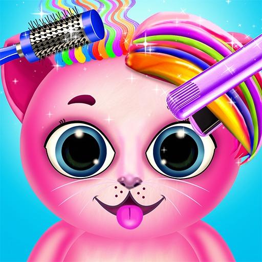 Cat Hair Care Salon Hair Design Artist icon