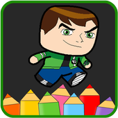 GAME COLORING CARTOON FOR KIDS icon