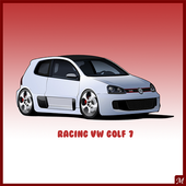 Racing VW Golf 7 icon