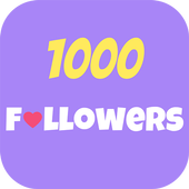 1000 Followers Likes Tags for IG icon