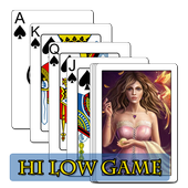 Hi Low Game | Card Game icon