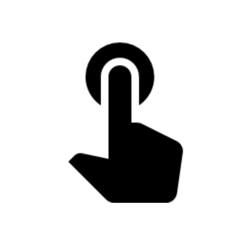One hand Click icon