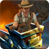 Gold Miner Cart - Rail Mine Rush Endless Dead Run icon