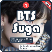 Chat Messenger With BTS Suga icon