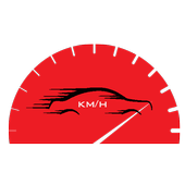 Speedometer for car icon