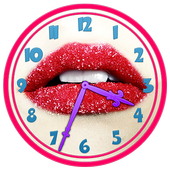 Sugar Lips Clock Widget icon
