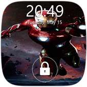Super Ironmen Lock Screen on 9Apps