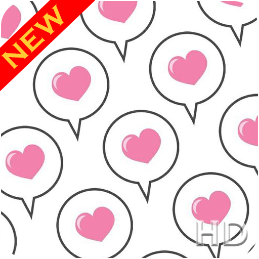 Pink Heart Wallpaper HD icon