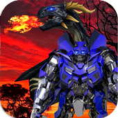 Dragon Transformation Robot Battle icon