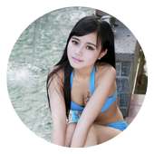 Hot Beach Bikini Girl Wallpaper