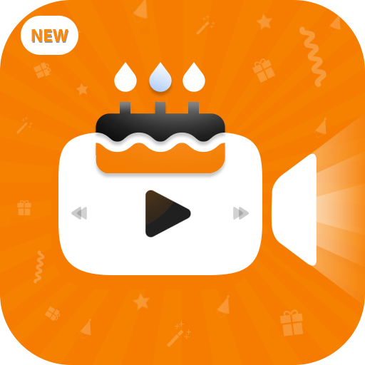 Birthday Video Maker with Photo and Music icon