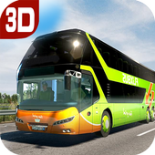 Bus Driving 3D icon