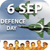 6 September Pak Defence Day Photo frame 2018 on 9Apps