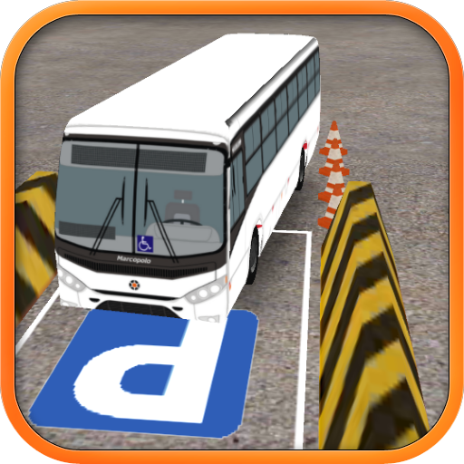 Bus Parking 3D icon