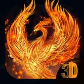 3D Phoenix Live Wallpaper