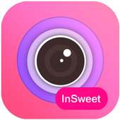 InSweet - Selfie Makeup & Face sticker on 9Apps