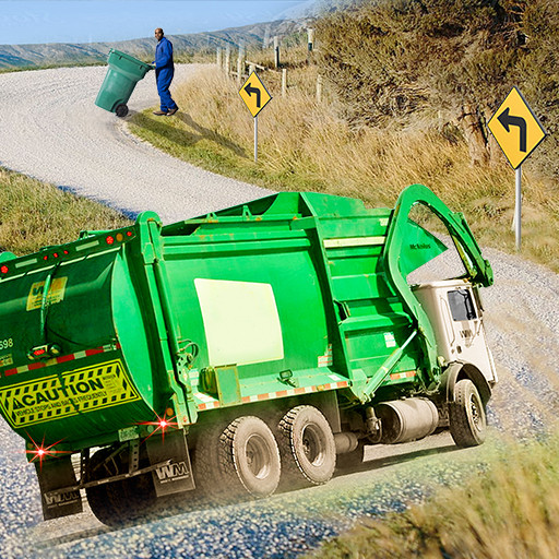 Trash Truck Simulator-Free Truck Driving Game 2021 icon