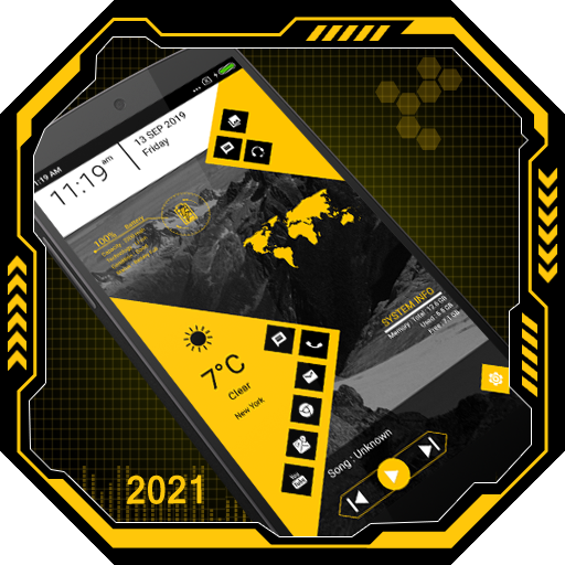 Angle Launcher - App lock, Hide App, HD wallpaper icon