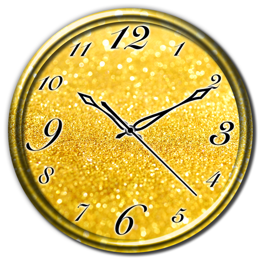 Gold Clock Live Wallpaper icon