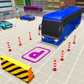 Coach Bus Parking Simulator Game icon