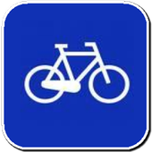 Bike navigator icon