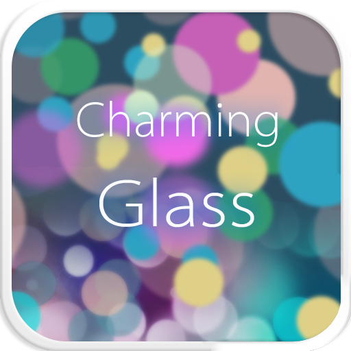 Charming Glass Emoji Keyboard icon