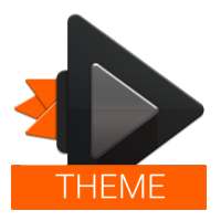 Dark Orange Theme on 9Apps