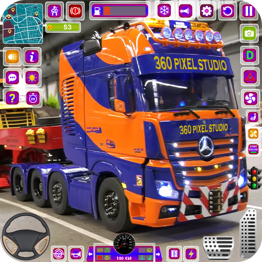 ikon Euro Truck Cargo Driving Sim