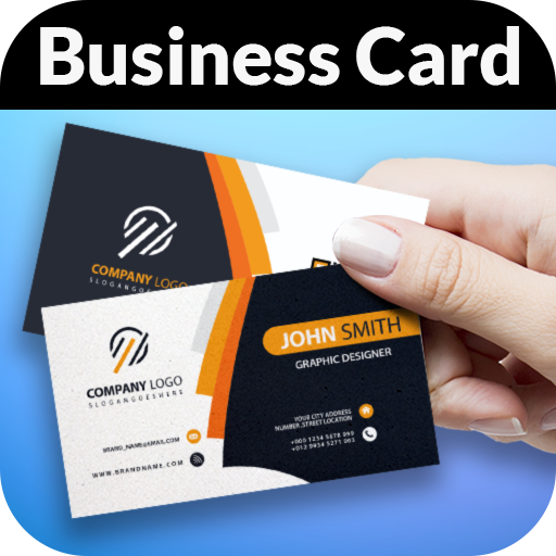 Business, Visiting Card Maker &amp; Designer icon