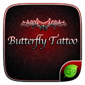 Butterfly Tattoo KeyboardTheme on 9Apps