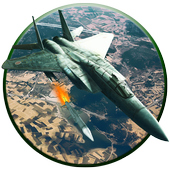 Jet Plane Fighter 3D City War icon