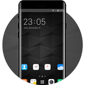 Theme for Coolpad Note 5 Lite Cool Black Wallpaper icon