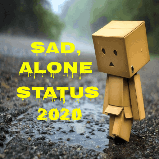 SAD STATUS || ALONE STATUS icon