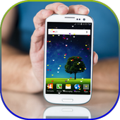 Live Theme: Butterfly in Phone icon