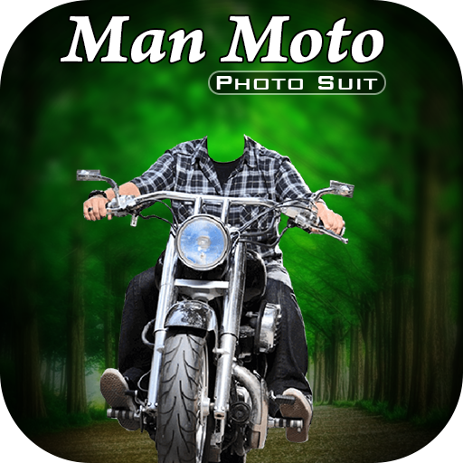 Man Moto Photo Suit icon