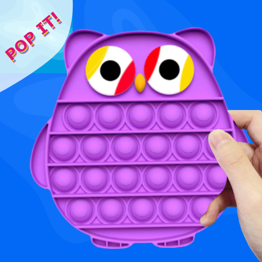 POP IT FIDGET TOY CUBE 3D BUBBLE POPPER FIDGET TOY icon