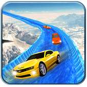 Frozen Water Slide Surfer Car on 9Apps