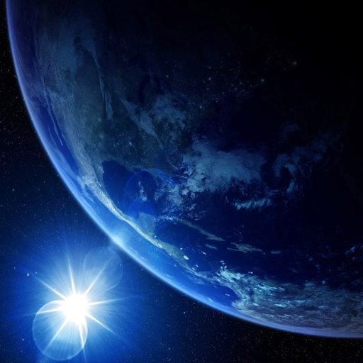 Planète Terre de l'espace Live Wallpaper icon