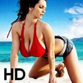 Hot Bikini Girl HD Wallpaper