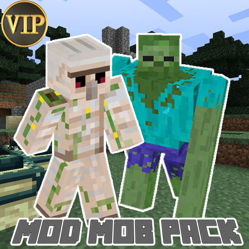 Mod Mob Pack Skin For Maps Minecraft PE 2021 icon