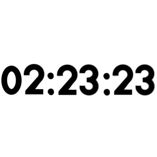 Clock with Seconds icon